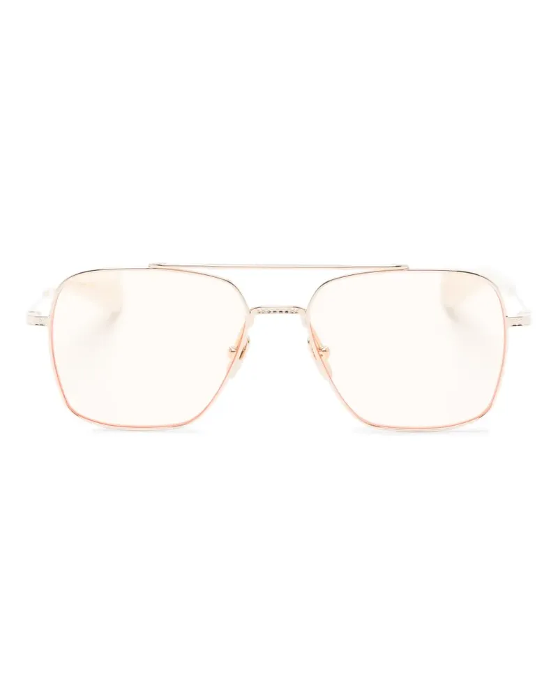 DITA Flight Seven Pilotenbrille - Gold Gold