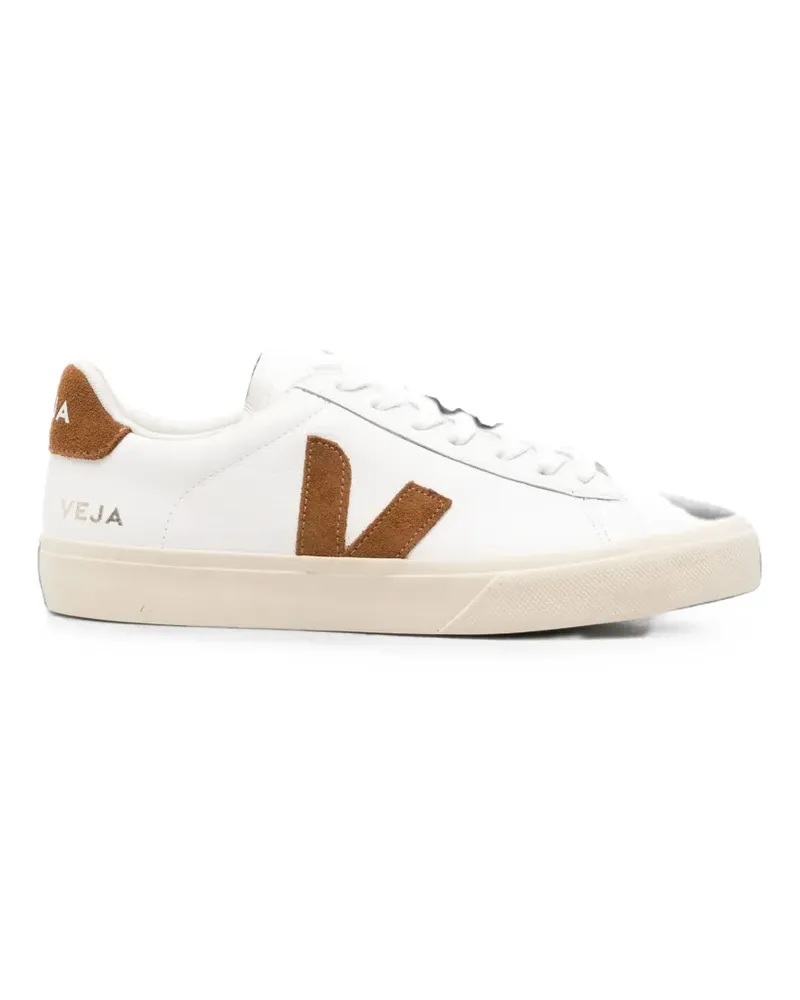 VEJA Campo logo-patch low-top sneakers - Weiß Weiß