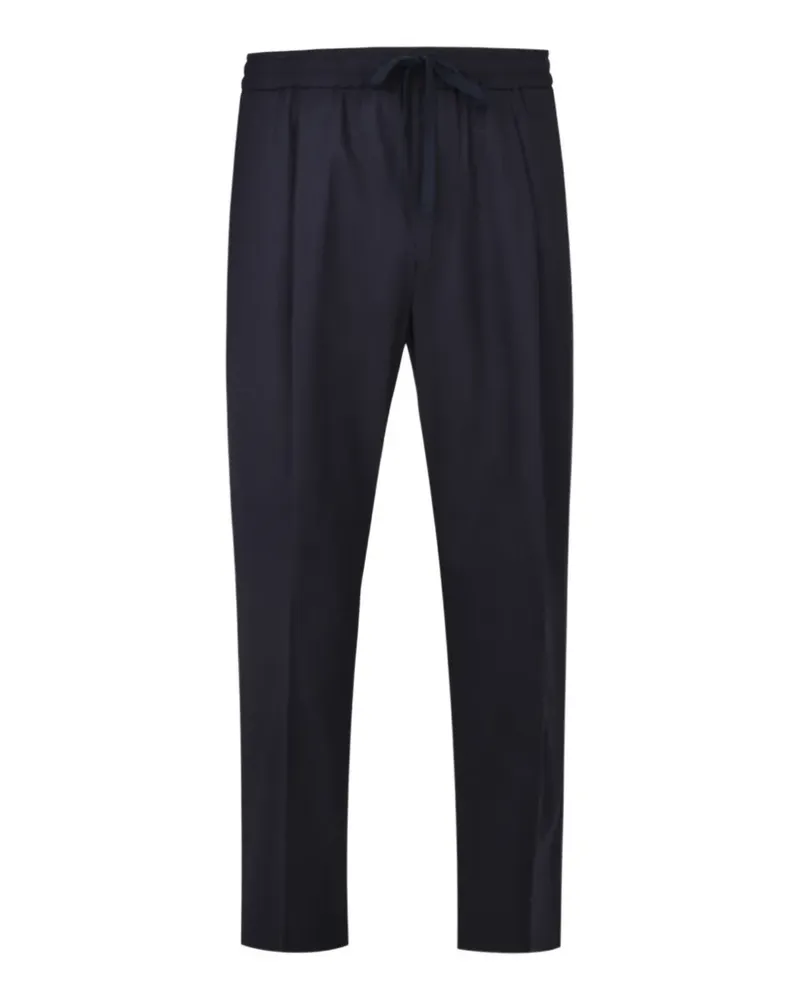 Altea Bundfaltenhose mit Kordelzug - Blau Blau