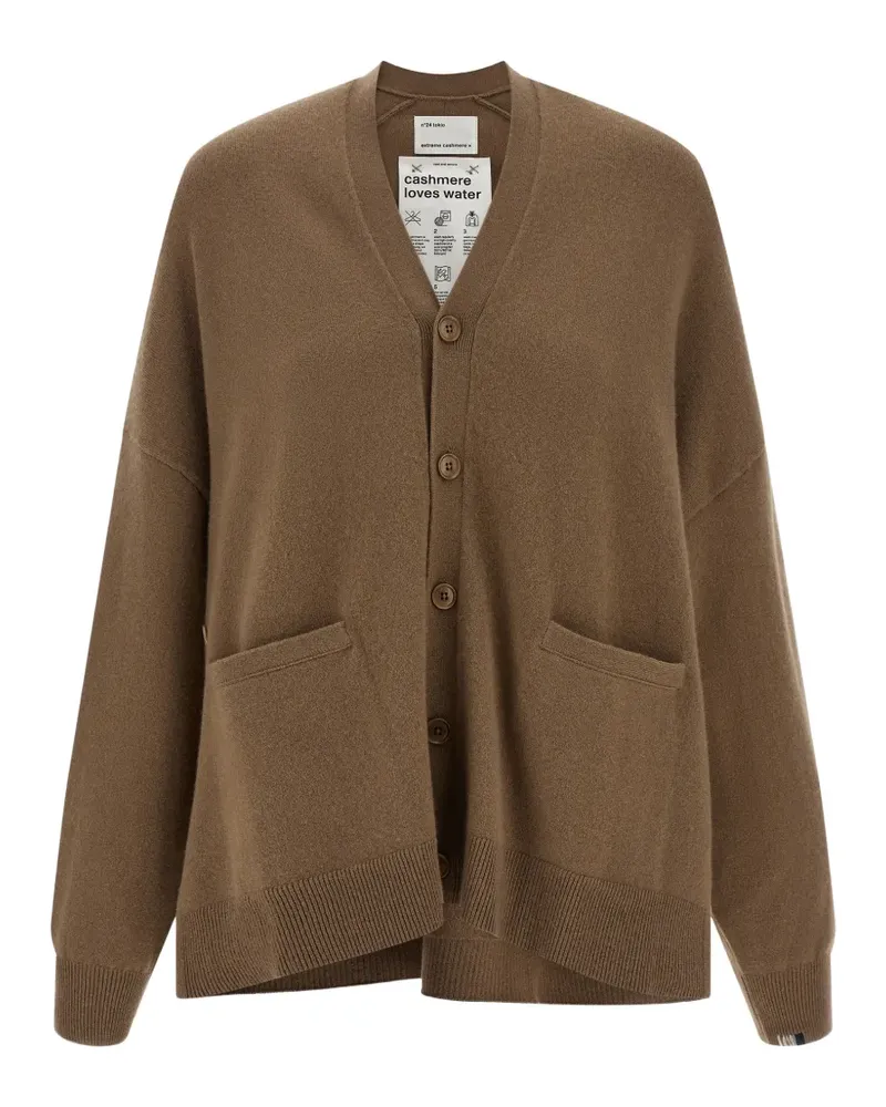 extreme cashmere n°24 Tokio oversized cardigan - Braun Braun