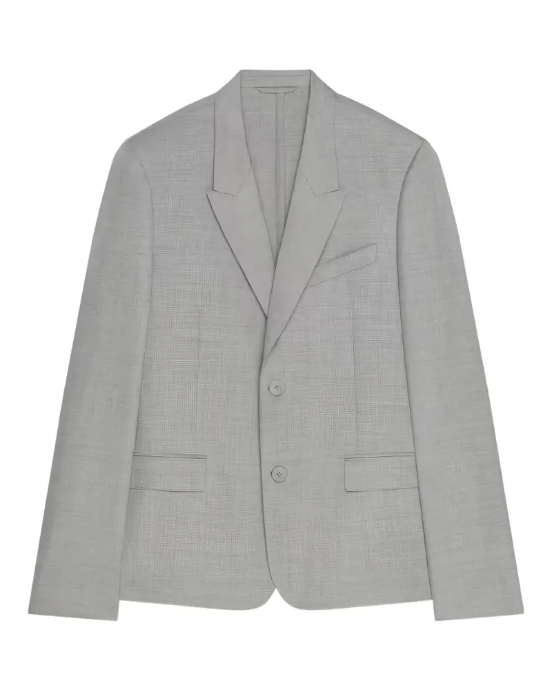 Givenchy peak-lapel regular-fit jacket - Grau Grau