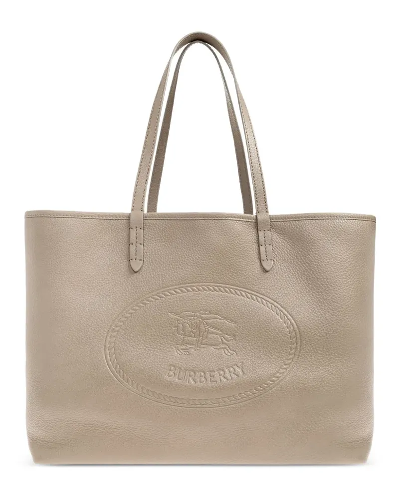 Burberry Equestrian Knight Tote Bag - Nude Nude