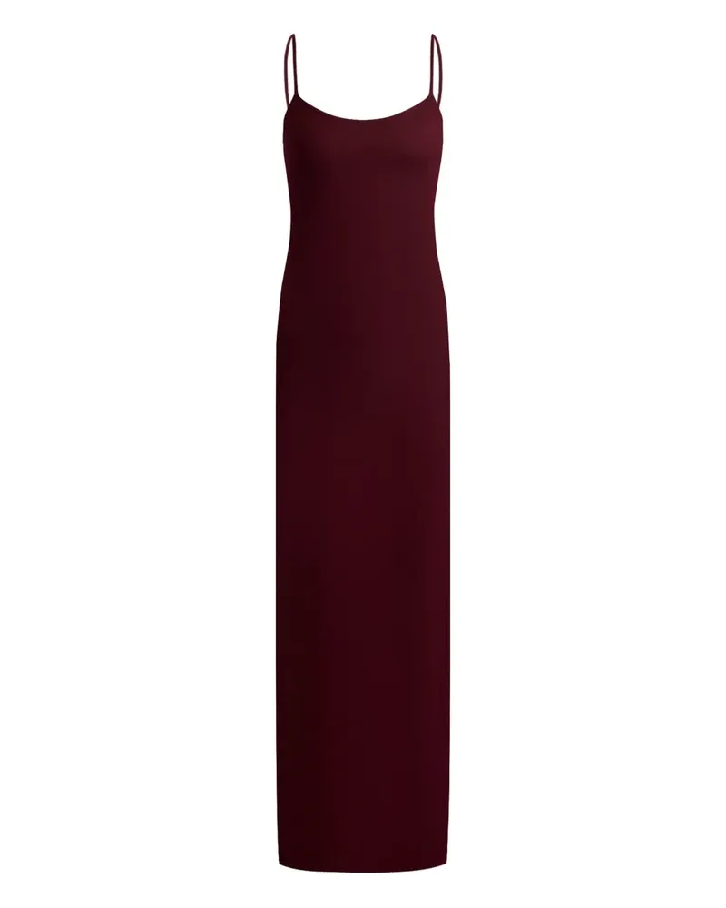 12 STOREEZ Gestricktes Kleid - Rot Rot