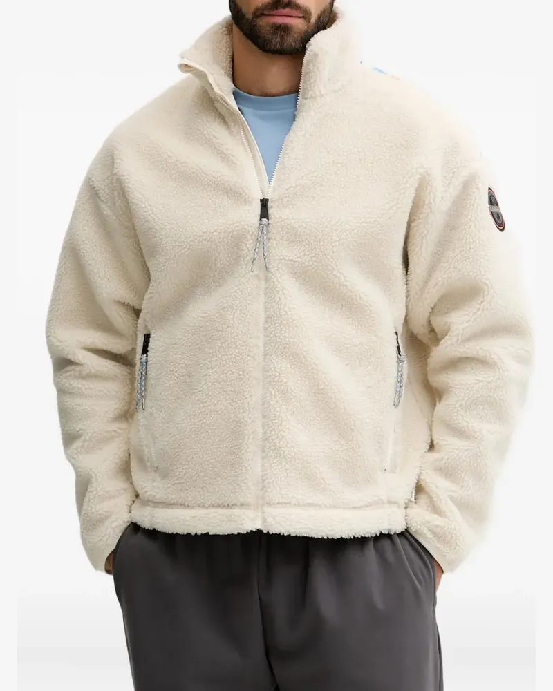 Napapijri T-Fiemme Fleecejacke - Nude Nude