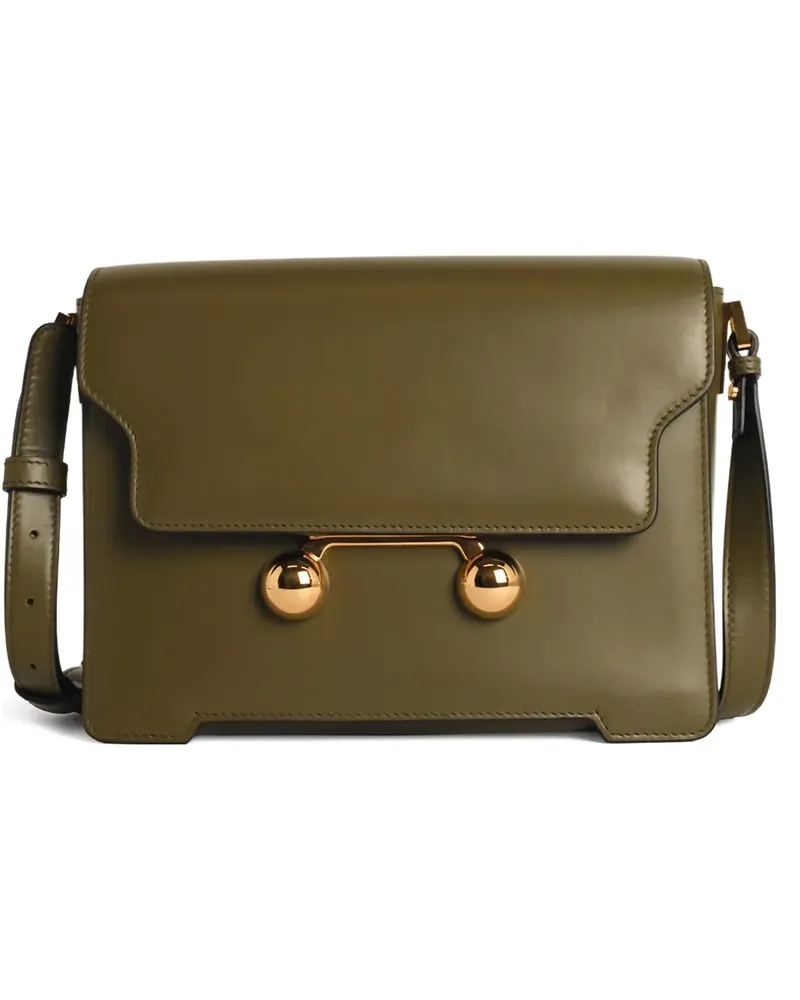 Marni Mittelgroße Trunkaroo Schultertasche - Grün Grün