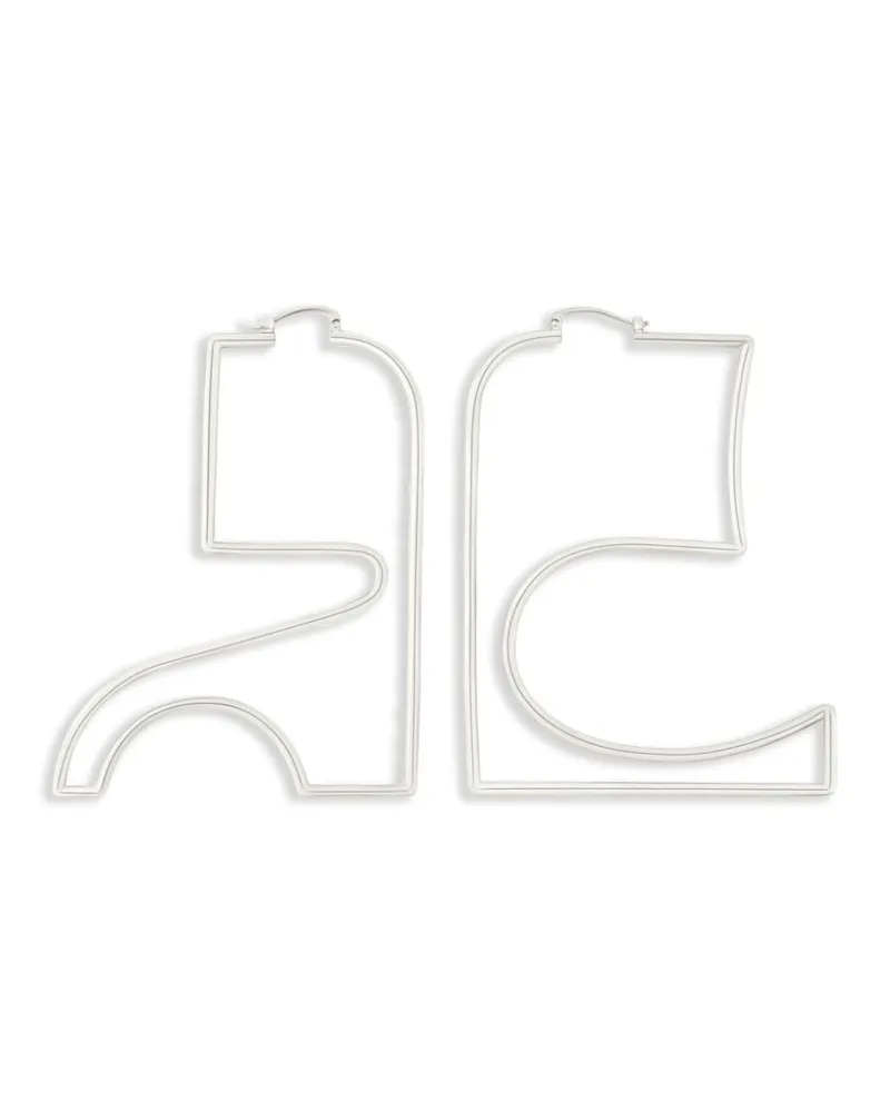 Courrèges AC Ohrringe - Silber Silber