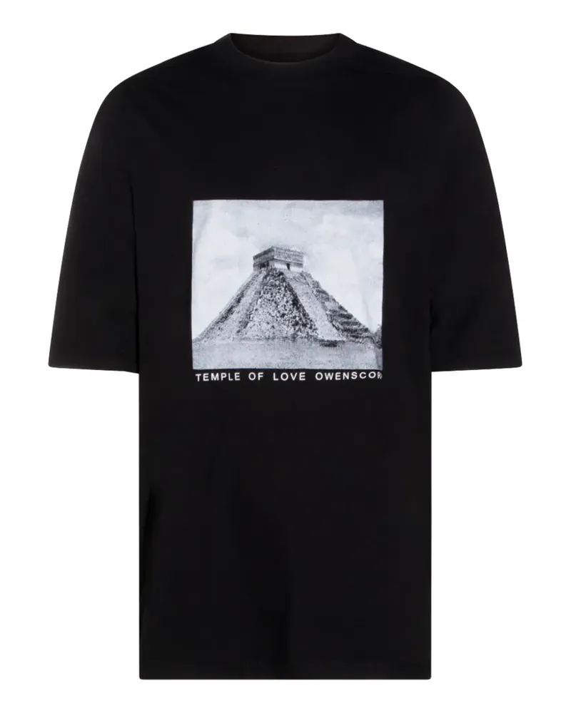 DRKSHDW by Rick Owens T-Shirt mit grafischem Print - Schwarz Schwarz