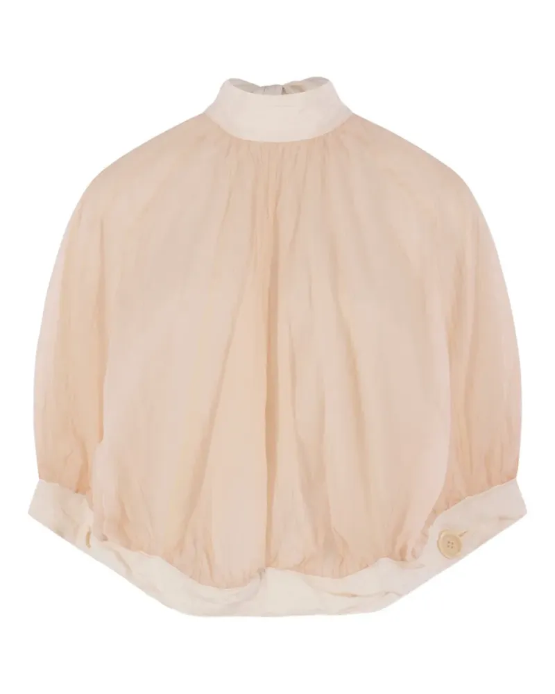 Comme des Garçons bow-detail blouse - Nude Nude