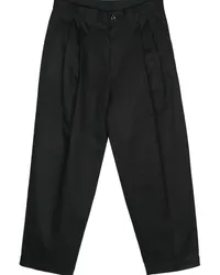 Neighborhood Tuck Tapered-Hose Schwarz