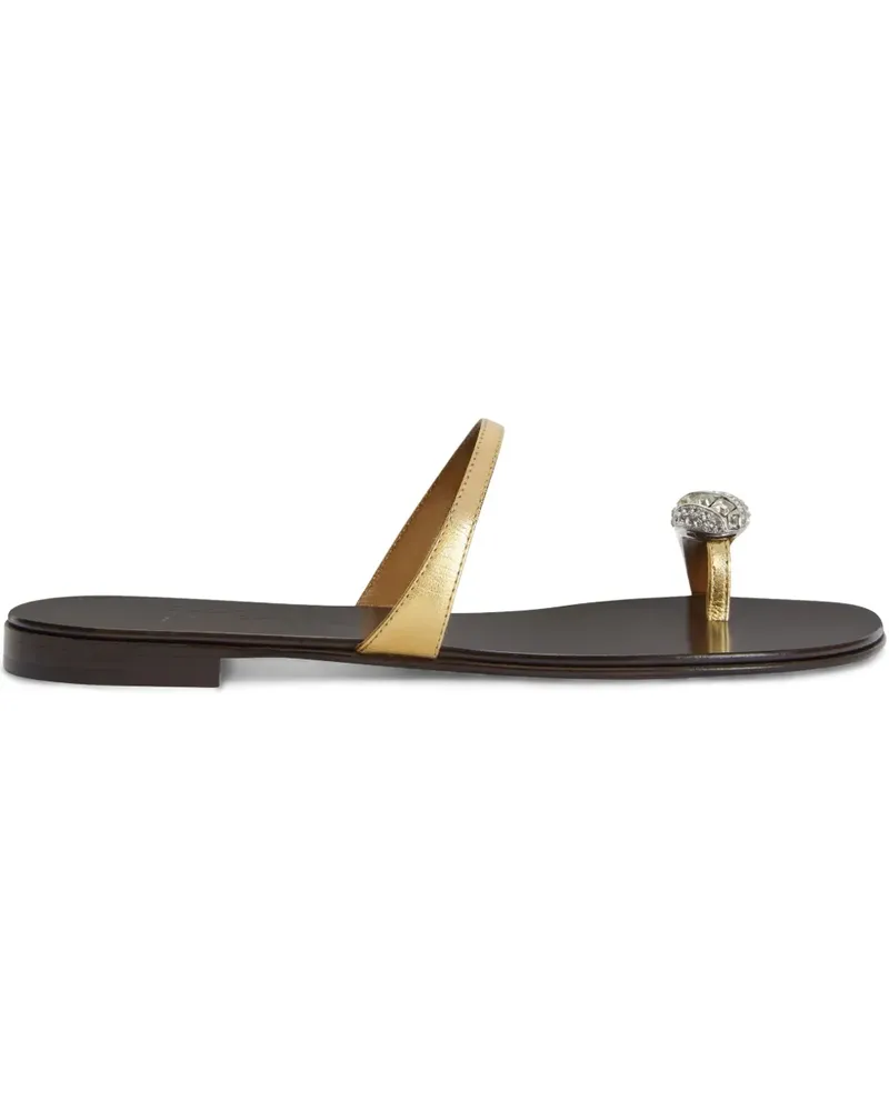 Giuseppe Zanotti Icon Ring Sandalen - Gold Gold