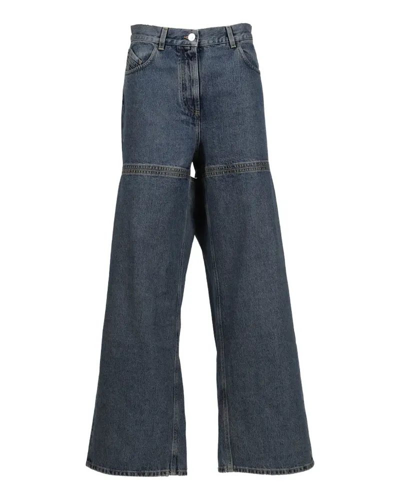 ATTICO Jeans mit Cut-Outs - Blau Blau