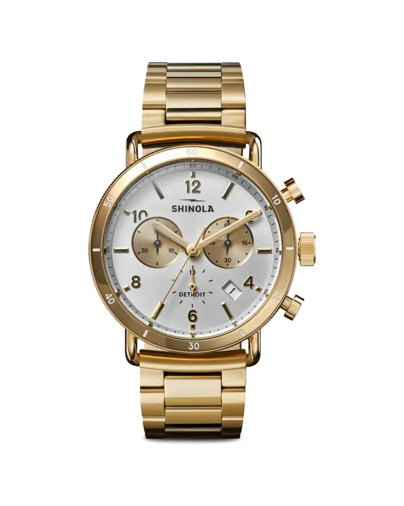SHINOLA Edelstahl 42mm - Silber Silber