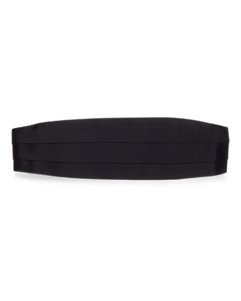 Tom Ford Kummerbund aus Seide - Schwarz Schwarz