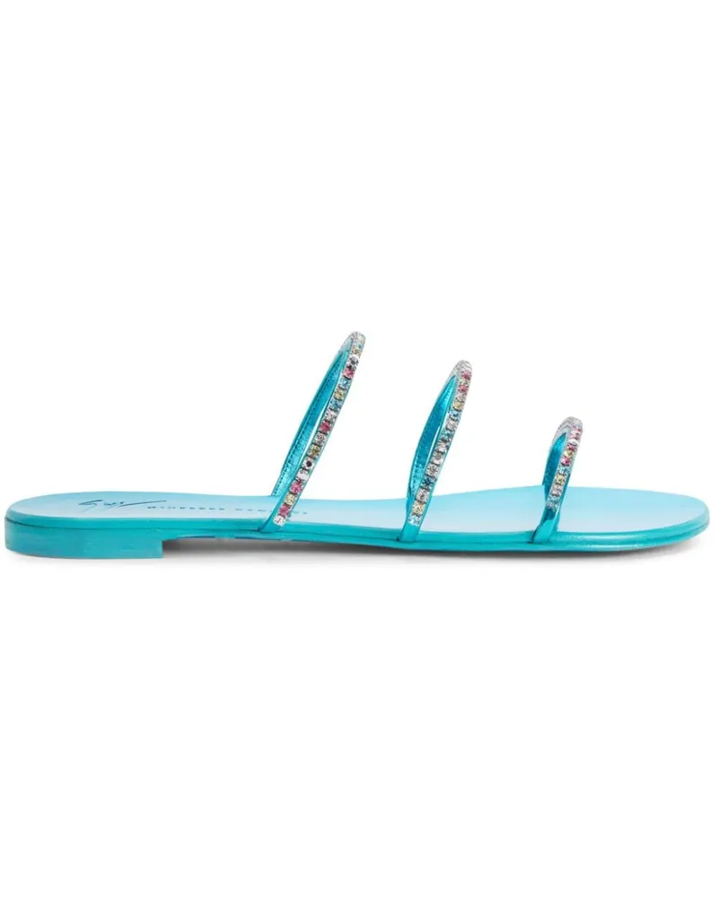 Giuseppe Zanotti Dark Colorful Sandalen - Blau Blau