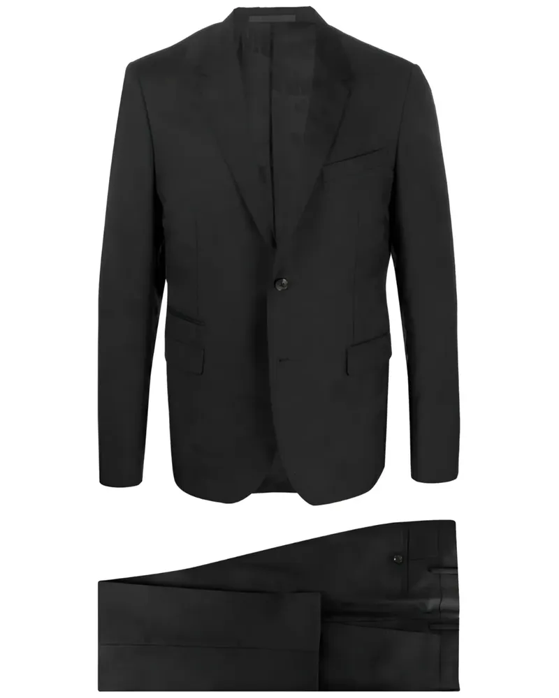 Valentino Garavani Einreihiges Sakko - Schwarz Schwarz
