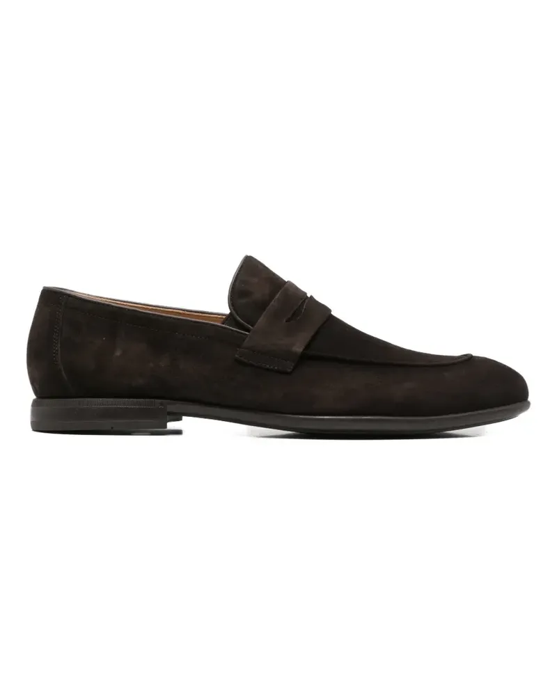 Alberto Gozzi almond-toe loafers - Braun Braun