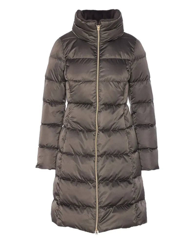 Herno padded zip-up coat - Grau Grau