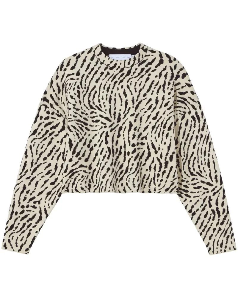 Proenza Schouler Pullover mit Muster - Nude Nude