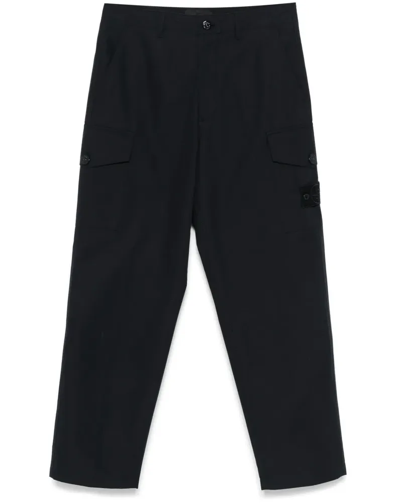 Stone Island Ghost Straight-Leg-Hose - Blau Blau