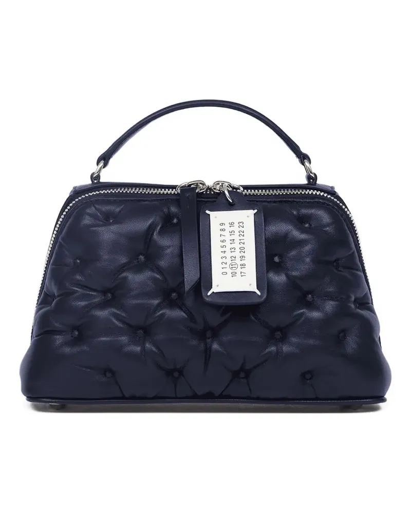Maison Margiela Kleiner Glam Slam Trapez-Tote Bag - Blau Blau