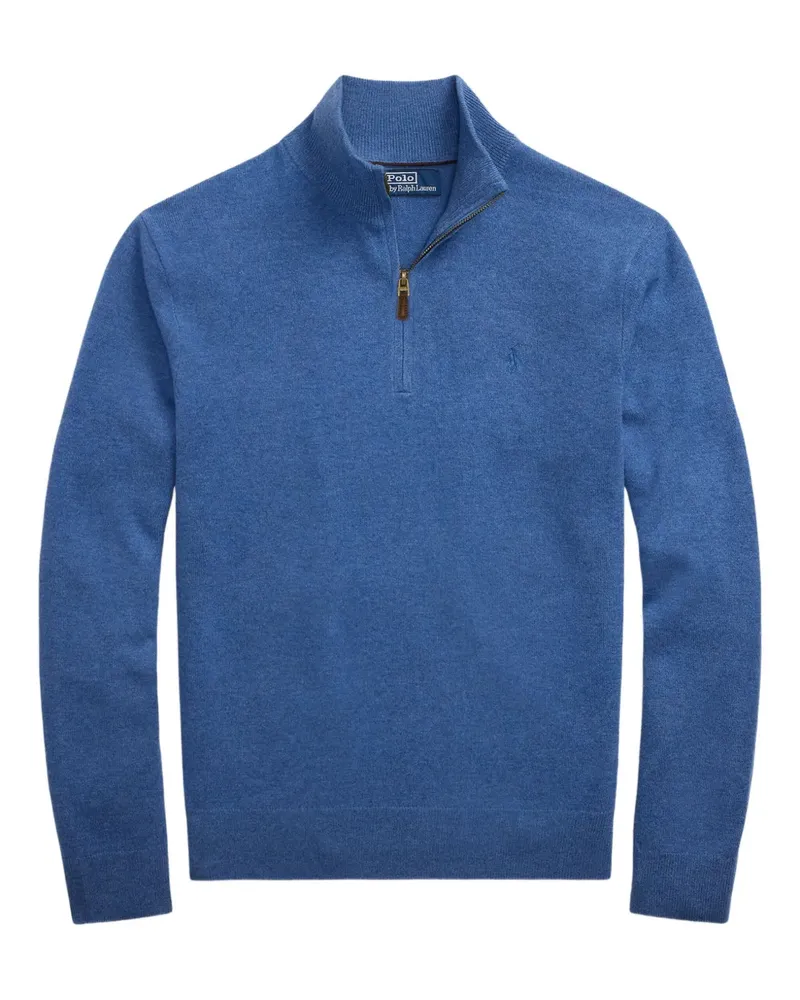 Ralph Lauren Pullover mit Polo Pony - Blau Blau