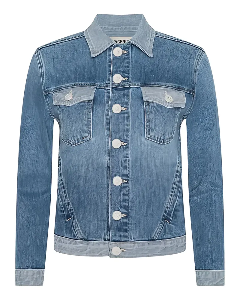L'Agence slim jacket - Blau Blau