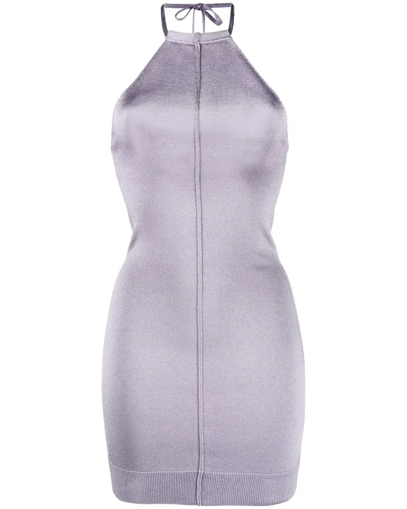 1017 ALYX 9SM Gestricktes Neckholder-Kleid - Violett Violett