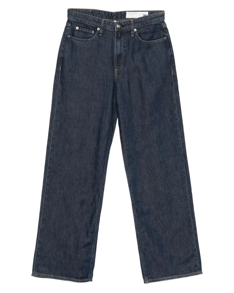 Rag & Bone Logan Wide-Leg-Jeans - Blau Blau