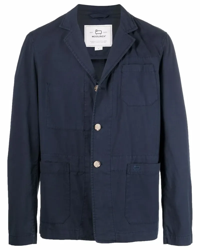 Woolrich Einreihiges Sakko - Blau Blau