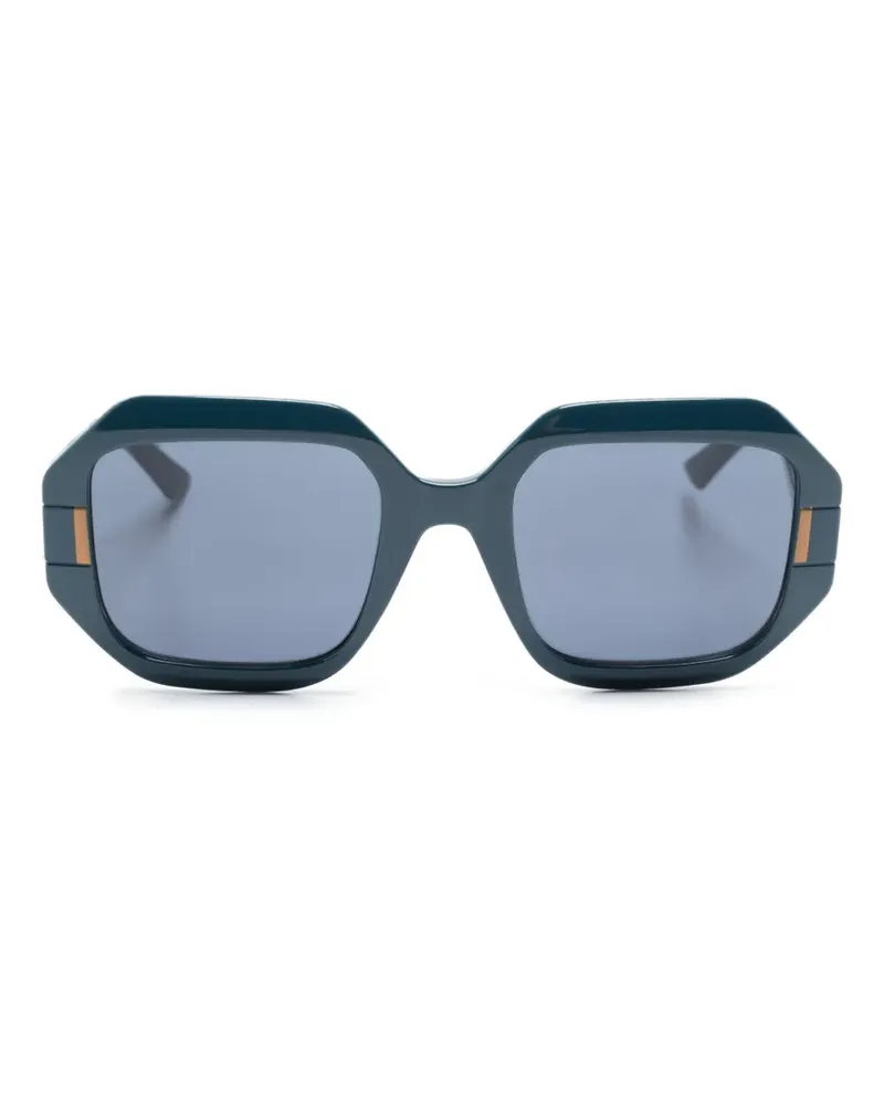 Karl Lagerfeld Sonnenbrille mit geometrischem Gestell - Blau Blau