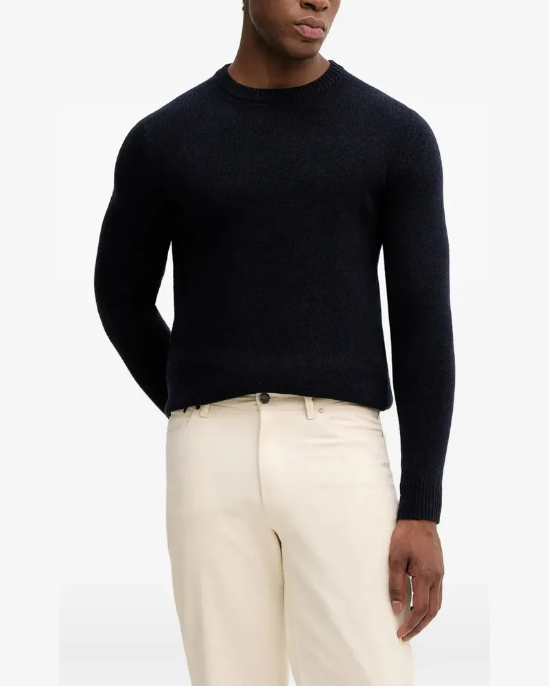 Lindbergh Gerippter Pullover - Blau Blau