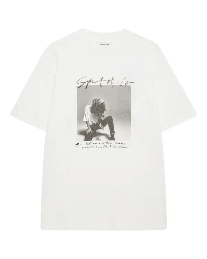 Anine Bing Ashton T-Shirt - Weiß Weiß