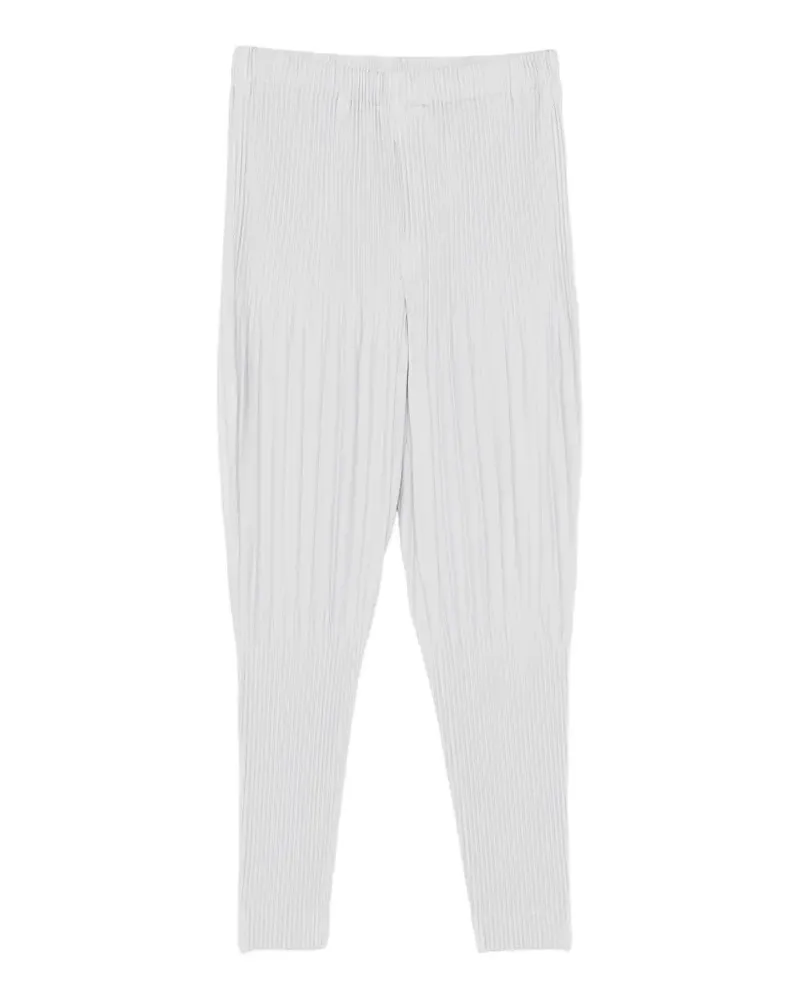 Issey Miyake Plissierte Tapered-Hose - Blau Blau
