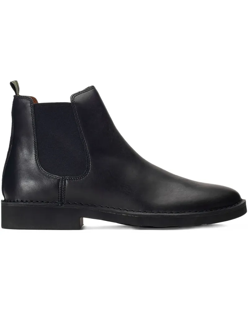 Ralph Lauren leather Chelsea boots - Schwarz Schwarz
