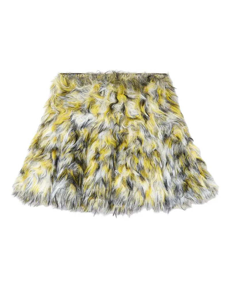 Diesel Ausgestellter A-Linien-Rock - Grün Grün