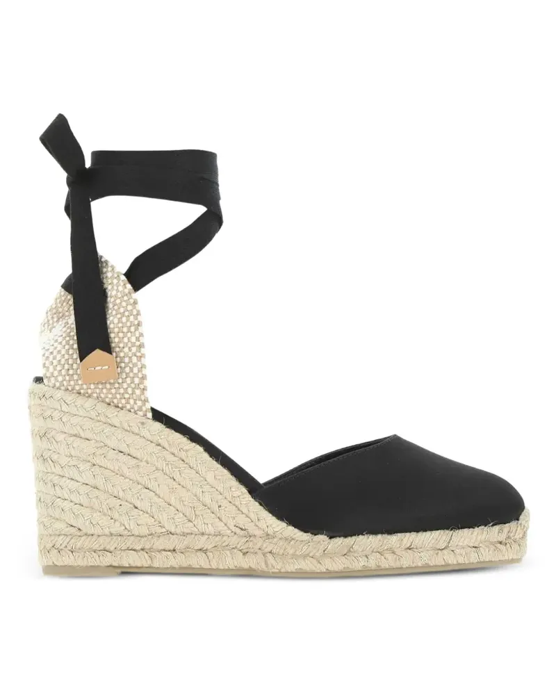 Castañer Carina woven canvas espadrilles - Schwarz Schwarz