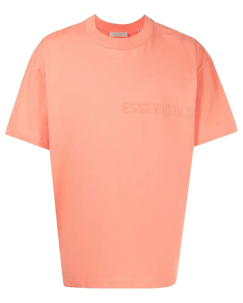 Fear of God T-Shirt mit Logo-Prägung - Rosa Rosa