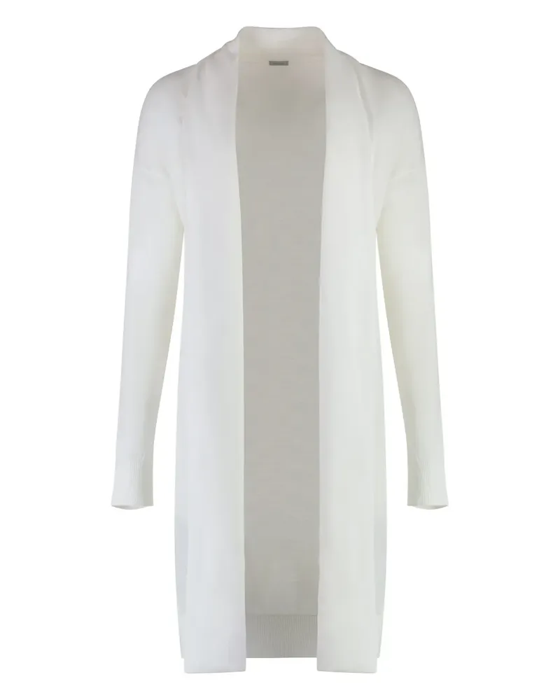 Malo Cardigan aus Baumwolle - Weiß Weiß