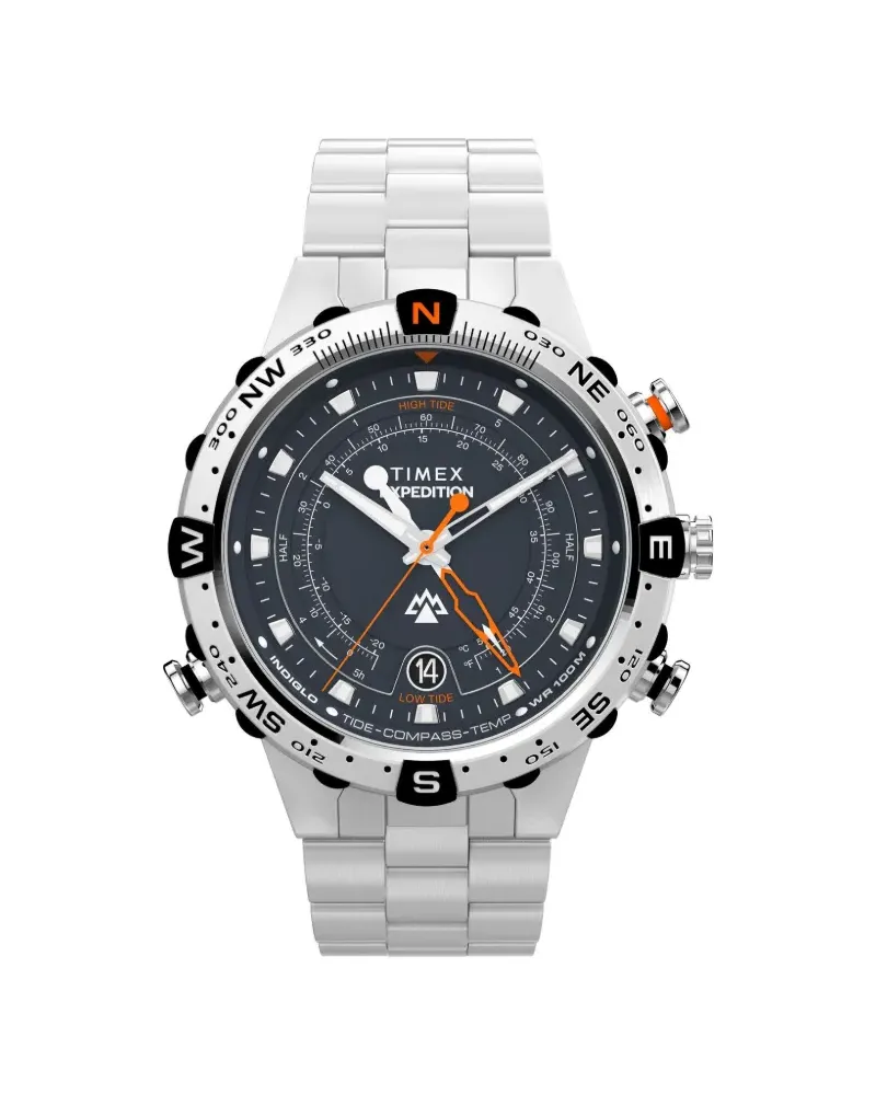 Timex Expedition Tide-Temp-Compass 45mm - Blau Blau