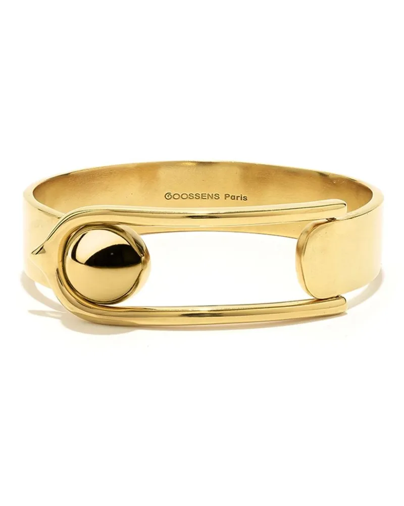 Goossens Paris Boucle Armband mit Logo-Gravur - Gold Gold
