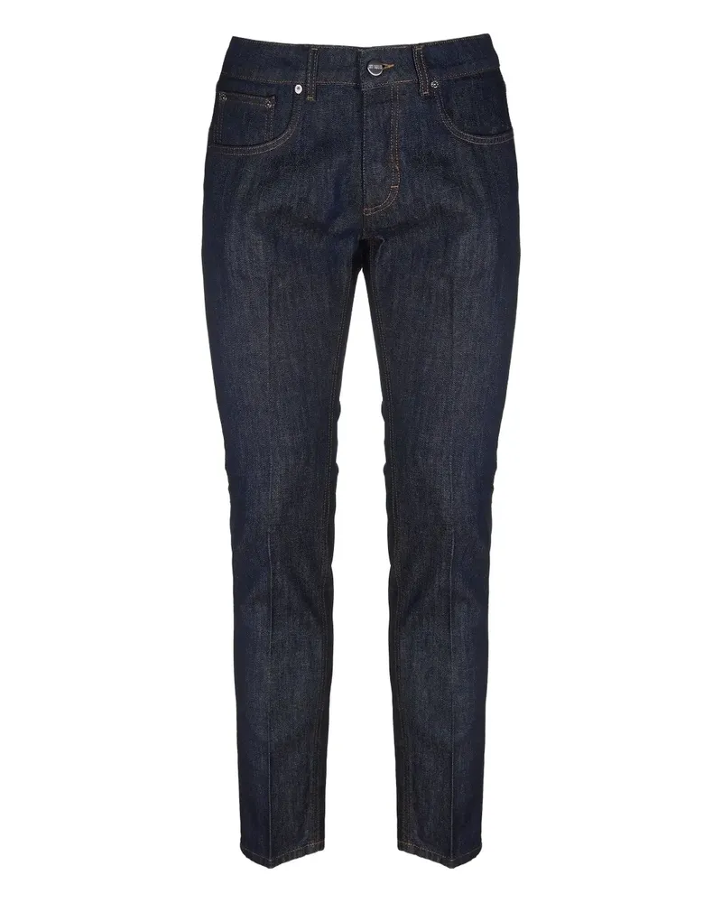 Be Able buttoned straight-leg jeans - Blau Blau