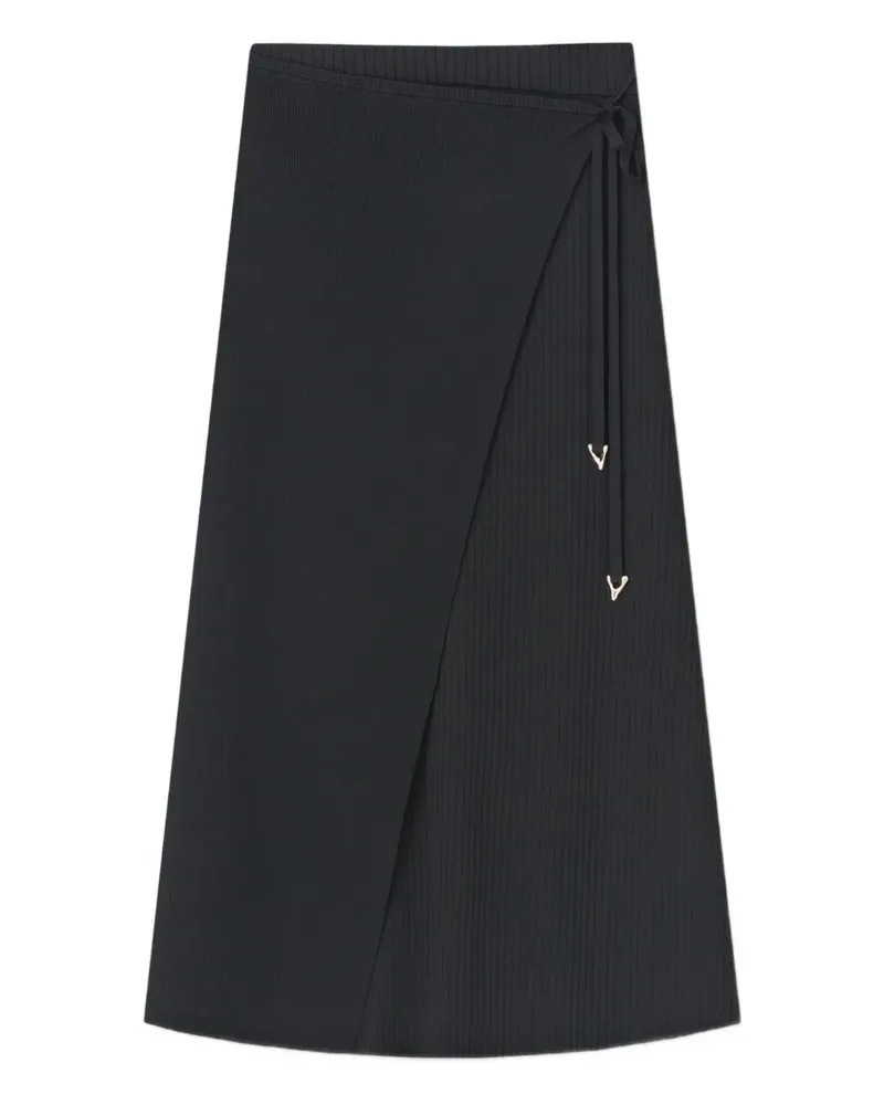 AERON Midirock im Layering-Look - Schwarz Schwarz