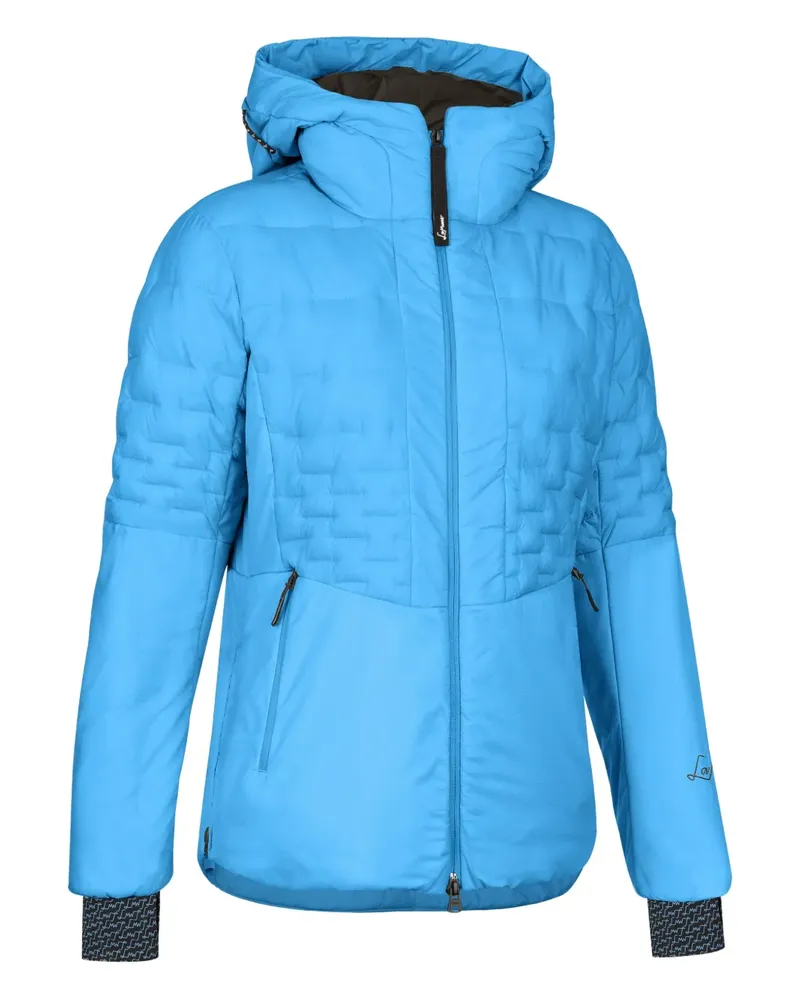 LaMunt quilted-hooded jacket - Blau Blau