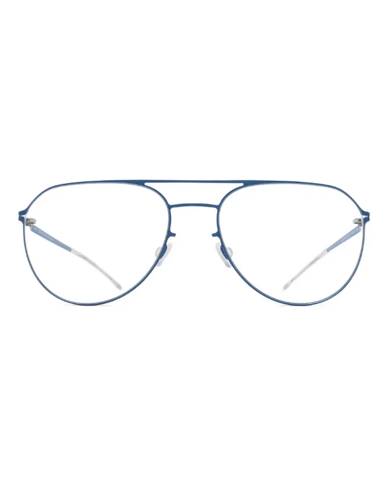 Mykita Tosca pilot-frame glasses - Blau Blau