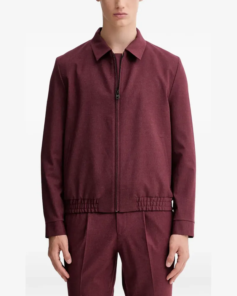 HUGO BOSS Jacke mit Reißverschluss - Rot Rot