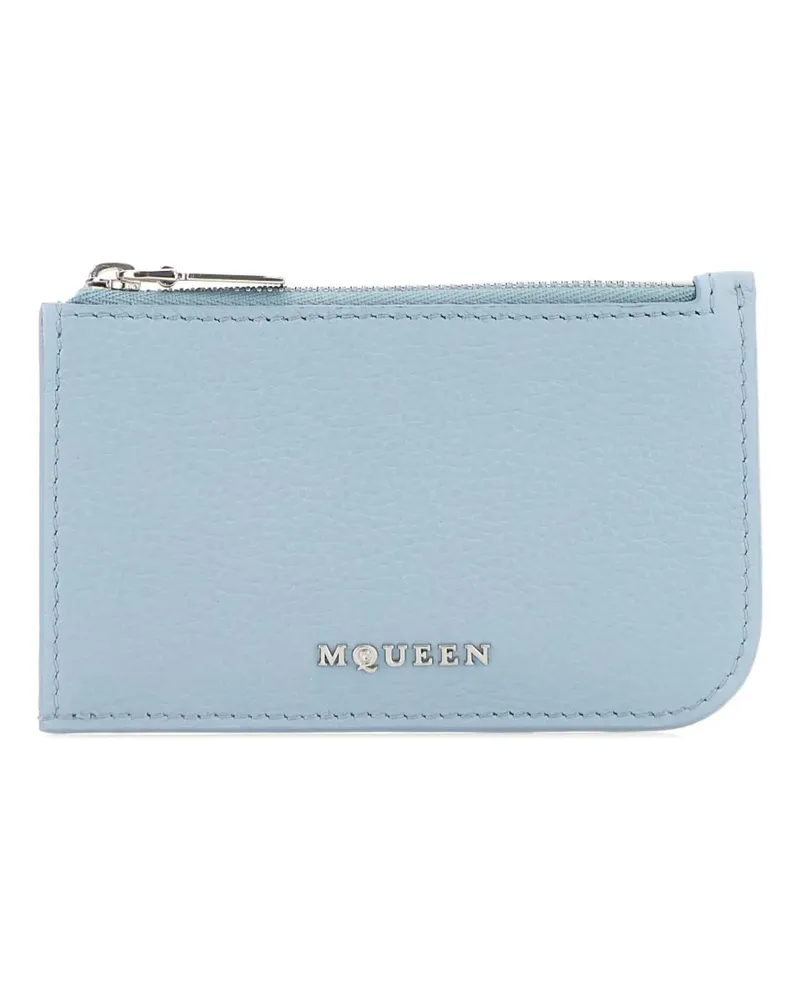 Alexander McQueen Klassisches Kartenetui - Blau Blau