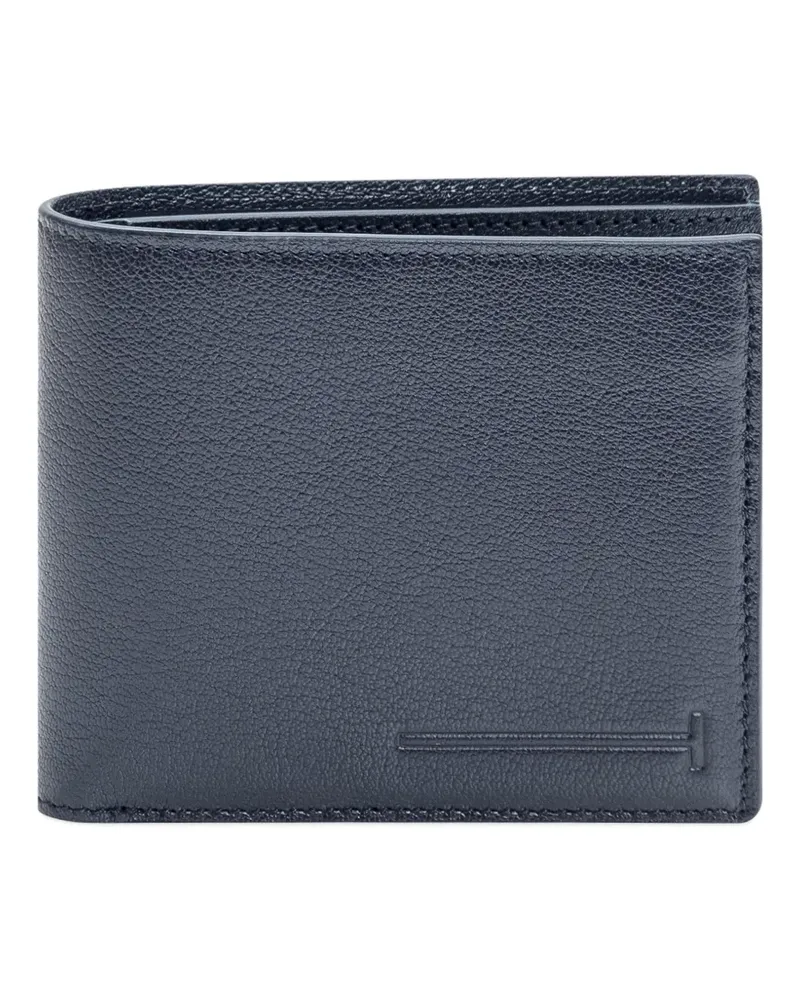Tom Ford bi-fold T-line wallet - Blau Blau