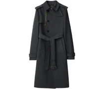 Klassischer Trenchcoat - Blau