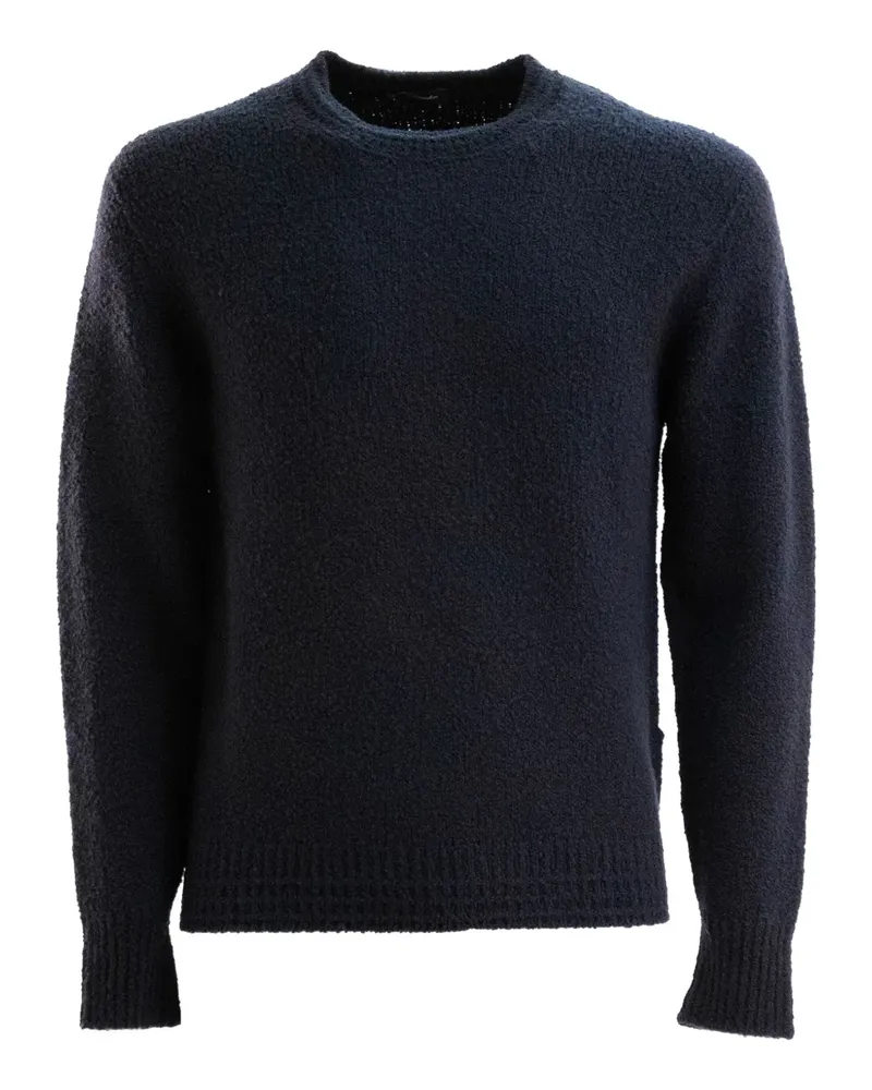 Drumohr  Strukturierter Pullover - Blau Blau