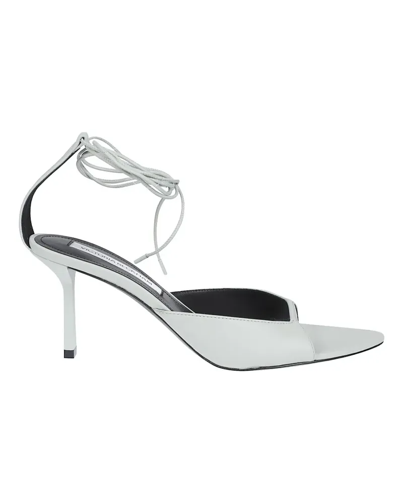 Victoria Beckham Eliza leather sandals - Grün Grün